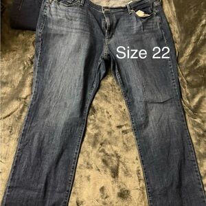 Signature by Levi Strauss Women's Boot Cut Jeans - Dark Blue